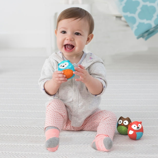 Set Jucarii zornaitoare - Explore & More - Egg Shaker Trio