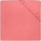 Cearsaf pat cu elastic, 90x200 cm, roz coral