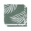 Set 3 batiste hidrofile, Nature, 31x31 cm, bumbac, verde