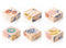 Cuburi de lemn Fruits