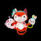 Jucarie carucior interactiva Alice, vulpe, multicolor