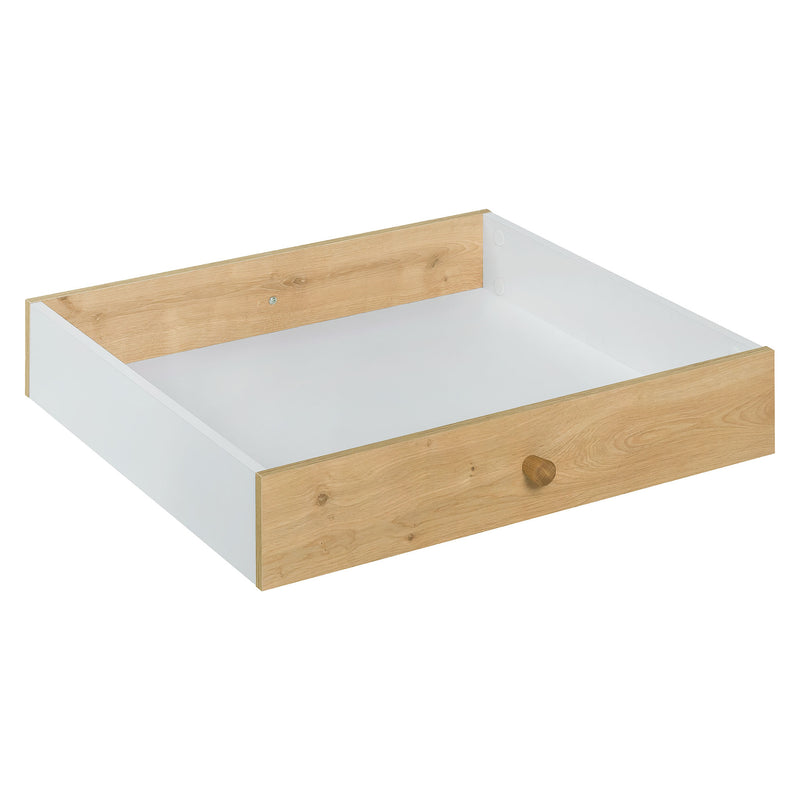 Sertar masa de cafea VOX Nature, lemn, alb/nature, 57*53 cm