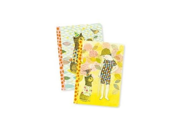 Set 2 carnetele Elodie,  multicolor