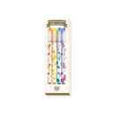 Set 4 markere cu sclipici Tinou, Djeco