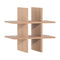 Raft perete/accesoriu VOX Young Users pal melaminat, natur, 48x48 cm
