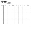 Front decorativ metalic VOX Young Users Memo Week
