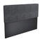 Tablie tapitata pentru pat VOX Young Users, pal melaminat-textil, gri, 95*70 cm